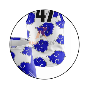 Wholesale Youth Regular Fit Sublimation Hooded 7 V 7 American Football Custom Uniform 7 on 7 Football Uniforms Sets - Product Image 6