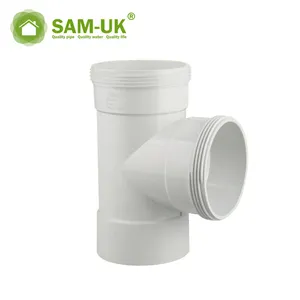 SAM-UK Upvc As/Nzs 1260 Drainage Watermerk Wit 100DN Combo Inspectie Tee