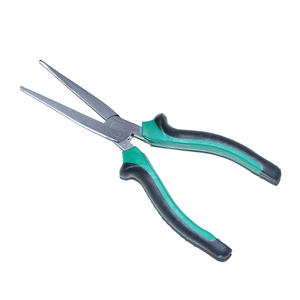 คีมปากแบนความแม่นยำสูง 4.5 นิ้ว เหล็กโครเมี่ยมวาเนเดียม ปากเรียบ เครื่องมือเกรดอุตสาหกรรมสำหรับงานไฟฟ้าและงานเครื่องกล - Product Image 1