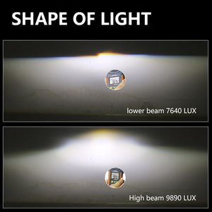 SANVI nuevo P2 3 pulgadas matriz bi led proyector lente faro 3,0 para bombillas halógenas de coche reemplazo forma cuadrada faros LED - Product Image 6