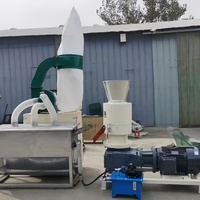 Granulateur de pellets de bois CE pour coques de riz, pailles, biomasse, sciure de bois, avec moteur à roulement et engrenage, pour le chauffage agricole et domestique