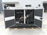 Générateur diesel silencieux de type ouvert pour usage domestique, 20-50 kW, générateur électrique avec ATS
