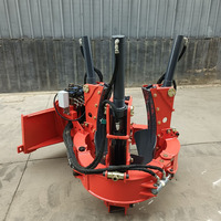Trapiantatrice Idraulica per Alberi Direttamente dalla Fabbrica, Diametro 40cm, 4/5/6 Lame, Macchinario per Trapianto Alberi per Escavatori e Skid Steer