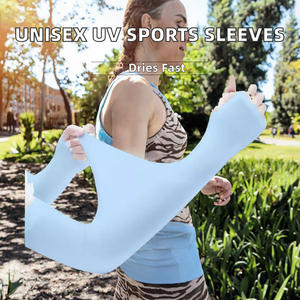 Ensembles de manchons de sport unisexes pour adultes, protection solaire UV, séchage rapide, en Spandex/Polyester, couvre-mains, pour la course, la pêche, le cyclisme, protège-bras - Product Image 2