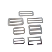 Hebillas Tri-Glide Cuadradas de Aluminio Aeronáutico de Diámetro Interior Variable Personalizadas, Hebillas Ajustables de Metal de 1 Pulgada, Accesorios para Bolsos