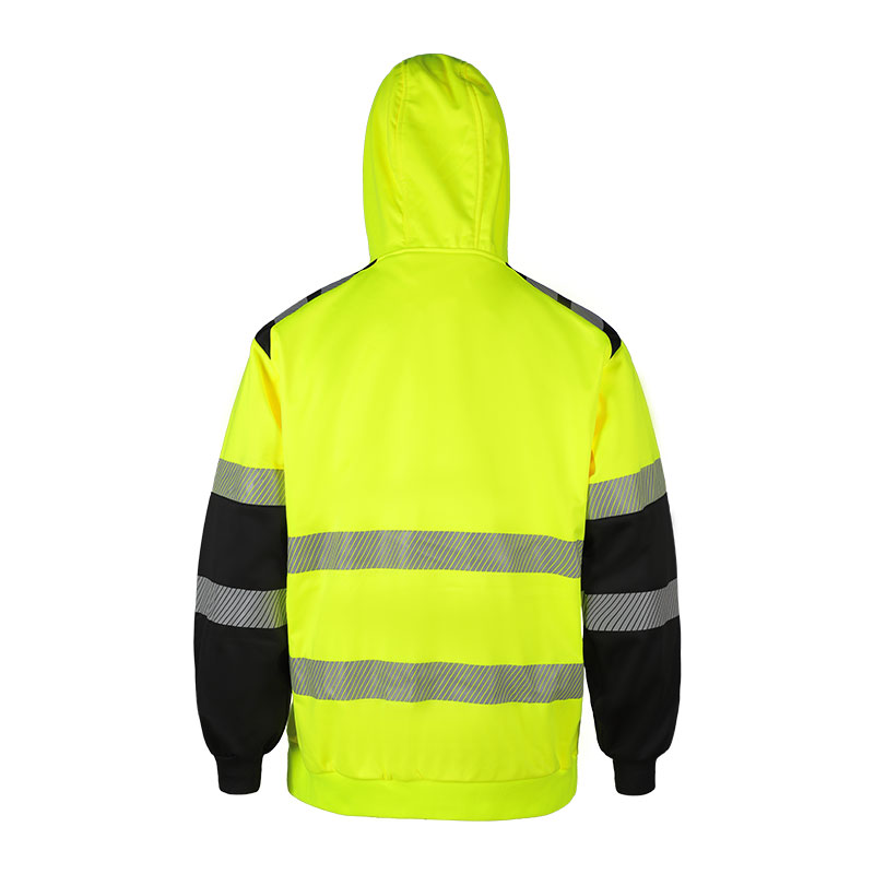 Wholesale modacrylic 12oz flame retardant workwear hi vis work mechanics welder jacket