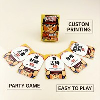 Jeu de cartes de société éducatif et interactif Don't Do It Challenge Édition Standard pour la famille, imprimé sur mesure, boîte en papier écologique
