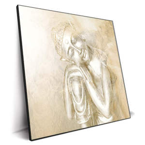 अमूर्त एचडी बुद्धा सिर कैनवास दीवार कला डेको डिजाइन वयस्क लक्षित दर्शकों की सजावट - Product Image 2