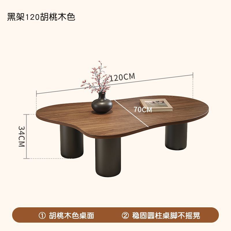 Black 120cm walnut color countertop
