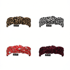 Diadema de Satén Crepé con Lazo para Mujer, Ajustable, Estilo Casual, Moda Parisina - Product Image 1