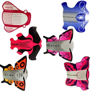 Khay Giấy Oem 500Pcs In Logo Nhãn Hiệu Riêng Miễn Phí Nhà Sản Xuất Mẫu Móng Tay - Product Image 6