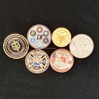 Moneda de Metal Conmemorativa del Masters de Golf de Augusta, Medalla Redonda de Recuerdo, Adorno con Mapa del Campo, Moneda de Recuerdo Portátil