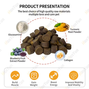 Vente en gros de complément alimentaire <span class=keywords><strong>pour</strong></span> animaux de compagnie à haute teneur en protéines, saveur délicieuse, soins doux <span class=keywords><strong>pour</strong></span> animaux de compagnie, supplément de constructeur de muscles <span class=keywords><strong>pour</strong></span> chiens <span class=keywords><strong>avec</strong></span> oméga <span class=keywords><strong>3</strong></span> - Product Image 2