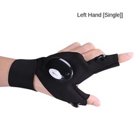 Stock transfrontalier gants de pêche lumineux lampe de poche LED réparation d'urgence pêche de nuit gants d'éclairage décorations de fête
