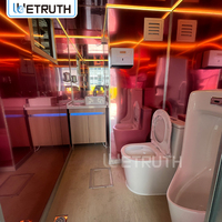 Wetruth Remorques sanitaires et de douche de luxe, personnalisées, portables et mobiles, y compris des toilettes VIP