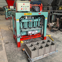 Machine à fabriquer des blocs creux en béton QT4-35B avec levage automatique des moules, machine à briques solides en ciment pour la construction en Afrique, Congo, Comores
