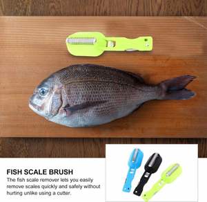 Kitchen Supplies Cooking Tools Fish Scale Scraper Remover Cleaner Metal Scraping - Product Image 3