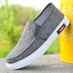 Mocassins en toile à enfiler pour hommes, chaussures <span class=keywords><strong>bateau</strong></span>, mocassins décontractés à enfiler pour hommes, chaussures de marche, baskets, prix réduit - Product Image 2