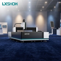 Découpeuse laser professionnelle LX3015FG 1530, machine de découpe laser à fibre pour métal, découpeuse CNC pour métal et acier inoxydable