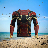 Maillots de protection personnalisés REEDOT SPORTS, imprimés par transfert thermique, en spandex/nylon 240g, séchage rapide, unisexe, adulte, manches longues