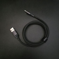 Kabel IOS USB ke 8 Pin yang diperkuat dengan Logo yang dapat disesuaikan kemampuan Transfer Data dan pengisian daya konektor yang diperkuat