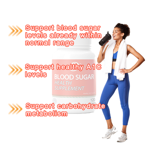 دعم التمثيل الغذائي للكربوهيدرات ، مكمل غذائي لصحة السكر في الدم لدعم مستويات السكر في الدم ومستويات A1C صحية - Product Image 3