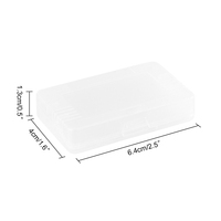 Boîte de rangement en plastique transparent pour cartouches de jeu GBA, étui de protection pour Game Boy GBA SP GBM, accessoires pour cartes de jeu