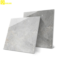 Usine chinoise vente en gros projet d'appartement villa d'hôtel surface en marbre gris carreau de porcelaine en céramique polie 600x600