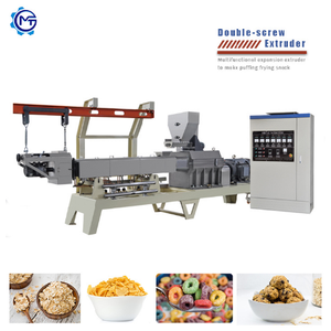 เครื่องอัดรีดธัญพืชอาหารเช้าแบบอัตโนมัติ220V สายการผลิตคอร์นเฟลก - Product Image 6