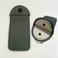 Étui de téléphone intelligent en néoprène magnétique verrouillable, adapté aux lycéens, housse de téléphone portable