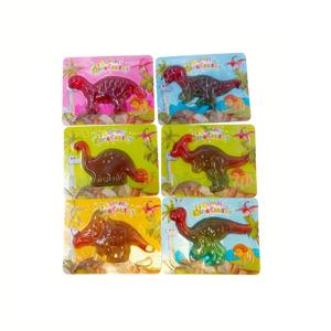 BESTAR Caramelle Gommose Divertenti a Forma di Dinosauro per Bambini, Confezione Blister da Collezione, Tema Giungla Tropicale, Snack Dolciari - Product Image 4