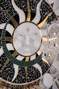 Centurymosaic personnalisé à la main murale marbre blanc artistique mosaïque <span class=keywords><strong>peinture</strong></span> pour décoration murale - Product Image 2