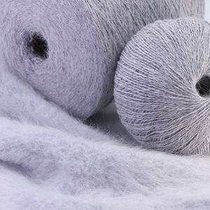 ไหมพรมฝ้ายแท้ 100% ความยาว 80% ผ่านการตรวจสอบ สำหรับฤดูใบไม้ร่วงและฤดูหนาว ความหนาปานกลาง สำหรับถักมือ ปักลาย ผ่านการเมอร์เซอไรซ์และย้อมสี - Product Image 2