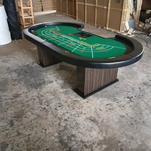 Baccarat ovalado de alta calidad premium personalizado adecuado para mesa de póquer Texas Hold'em BlackJack barata con flotador de distribuidor - Product Image 2
