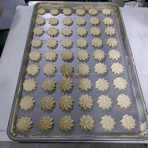 Machine à découpe automatique pour biscuits au caramel et petites gouttes Machine à découpe de gâteaux Distributeur de pâte à frire pour biscuits tranchés à la meringue - Product Image 4