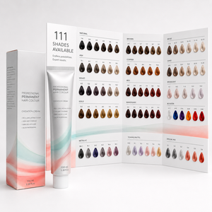 Crema Colorante Professionale per Capelli a Ossidazione Permanente 100 ml, 111 Tonalità - Product Image 1