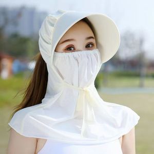 Sombrero de Ciclismo con Protección Facial, Transpirable, Protección UV, Sombrero para el Sol para Mujer, Uso en Exteriores de Verano - Product Image 4