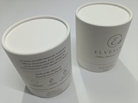 Boîtes cylindriques personnalisées en papier à motifs pour cadeaux, artisanat alimentaire, avec pelliculage mat, matériaux recyclés, haute qualité