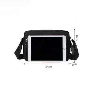 Sac messager <span class=keywords><strong>rectangulaire</strong></span> en polyester, dernier design, imperméable, pour voyages en plein air, sac bandoulière tendance pour hommes - Product Image 5