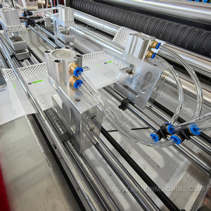 Đôi dòng hoàn toàn tự động OPP Túi máy làm PE nóng cắt túi phẳng cạnh niêm phong dưới niêm phong nhựa bagmaking máy - Product Image 3