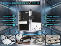 Venta Directa de Fábrica: Máquina Automática de Pulido y Desbarbado de Chapa Metálica de 1000 mm, Lijadora para Piezas Cortadas con Láser