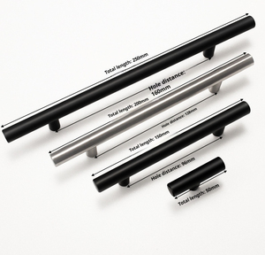 Manija <span class=keywords><strong>de</strong></span> barra en T <span class=keywords><strong>de</strong></span> acero inoxidable y aluminio <span class=keywords><strong>de</strong></span> lujo, <span class=keywords><strong>muebles</strong></span> regulares <span class=keywords><strong>para</strong></span> gabinetes <span class=keywords><strong>de</strong></span> <span class=keywords><strong>cocina</strong></span>, puerta principal <span class=keywords><strong>para</strong></span> uso doméstico - Product Image 2