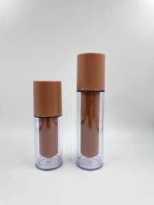 Giá tốt nhất 15ml 20ml 30ml du lịch Kích thước mỹ phẩm không có không khí nhựa Lotion bơm kem chai Kem mắt container - Product Image 3