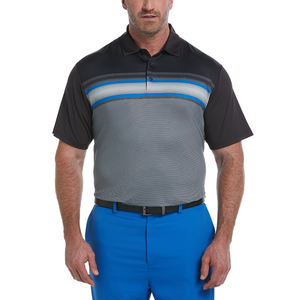 Maillot de golf coupe ajustée à séchage rapide pour hommes T-shirts à impression numérique en polyester et élasthanne avec logo personnalisé - Product Image 6