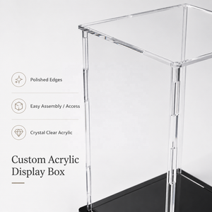 Factory Direct Custom Size Acrylic Display Case for Collectibles Clear Display Box for Display Action <strong>Lego</strong> Figures Doll - Product Image 5