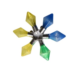 หลอดไฟโซลาร์เซลล์ Hejia รุ่น Diamond 0.06W แบบสวิตช์กดเอง สำหรับตกแต่งสวนภายนอก กันน้ำ ใช้สำหรับจัดแสงภูมิทัศน์ - Product Image 5