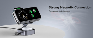 Station de charge sans fil pliable 3-en-1, chargeur magnétique rapide pour iPhone séries 17, 16, 15, 14, 13, 12 - Product Image 4
