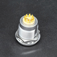 FFP.3S.308.CLAC72 connecteur demi-lune FFP série S 8 broches Push Pull prise autobloquante Compatible ERA.3S.308.CLL prise