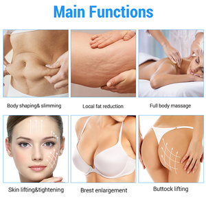 Macchinario Snellente 4 in 1 a Riscaldamento Sottovuoto Massaggiatore a Vibrazione G8 e Massaggio Snellente G5 per Rimuovere la Cellulite - Product Image 4