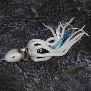 4 leurres de pêche <span class=keywords><strong>Mustad</strong></span> FISHING 60g - 340g à queue longue en plomb souple, leurres de pêche à la pieuvre avec <span class=keywords><strong>hameçon</strong></span> de jigging - Product Image 6